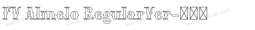 FV Almelo RegularVer字体转换